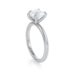 Inel de logodna Heart diamond de 1ct din aur