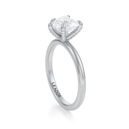 Inel de logodna Heart diamond de 1ct din aur