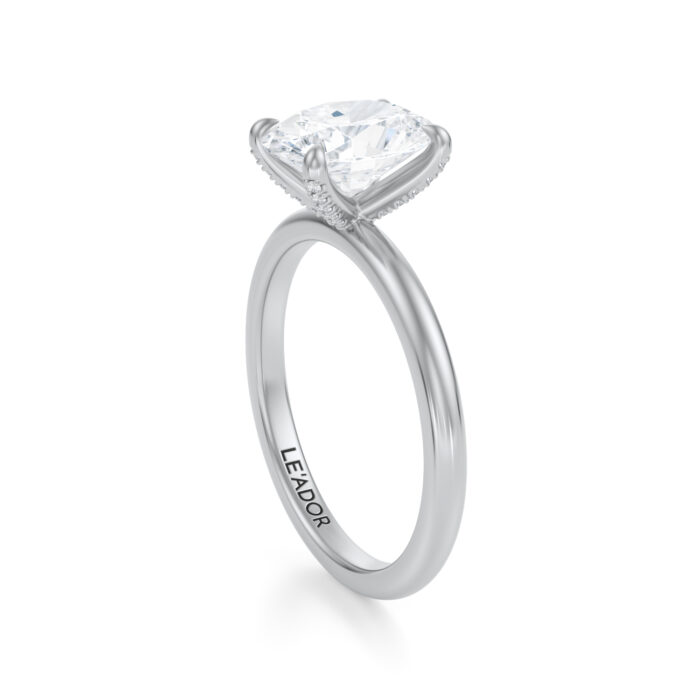 Inel de logodna Oval diamond de 1ct din aur