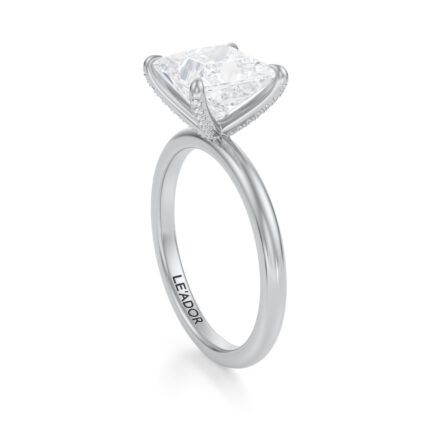 Inel de logodna Princess diamond de 1ct din aur