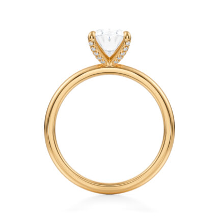 Inel de logodna Oval diamond de 1ct din aur