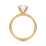 Inel de logodna Round diamond de 1ct din aur