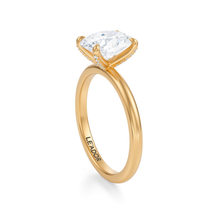 Inel de logodna Oval diamond de 1ct din aur