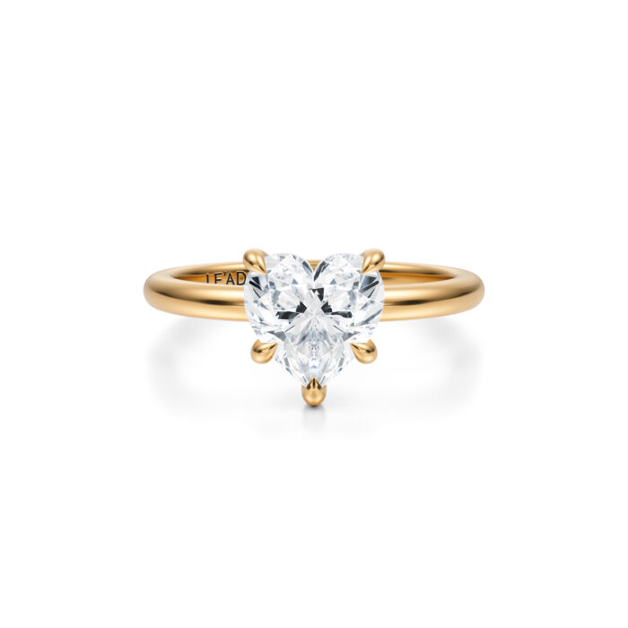 Inel de logodna Heart diamond de 1ct din aur