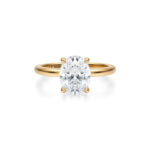 Inel de logodna Oval diamond de 1ct din aur