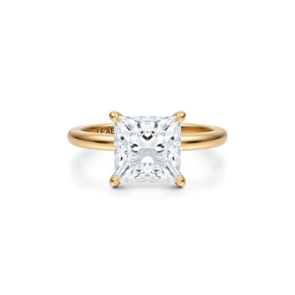Inel de logodna Princess diamond de 1ct din aur