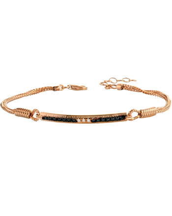 Bratara pentru barbati din aur 18K cu diamante, bratara din aur